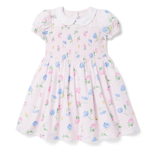 CHARLOTTE FLORAL SMOCKED DRESS - Picture 3 of 4